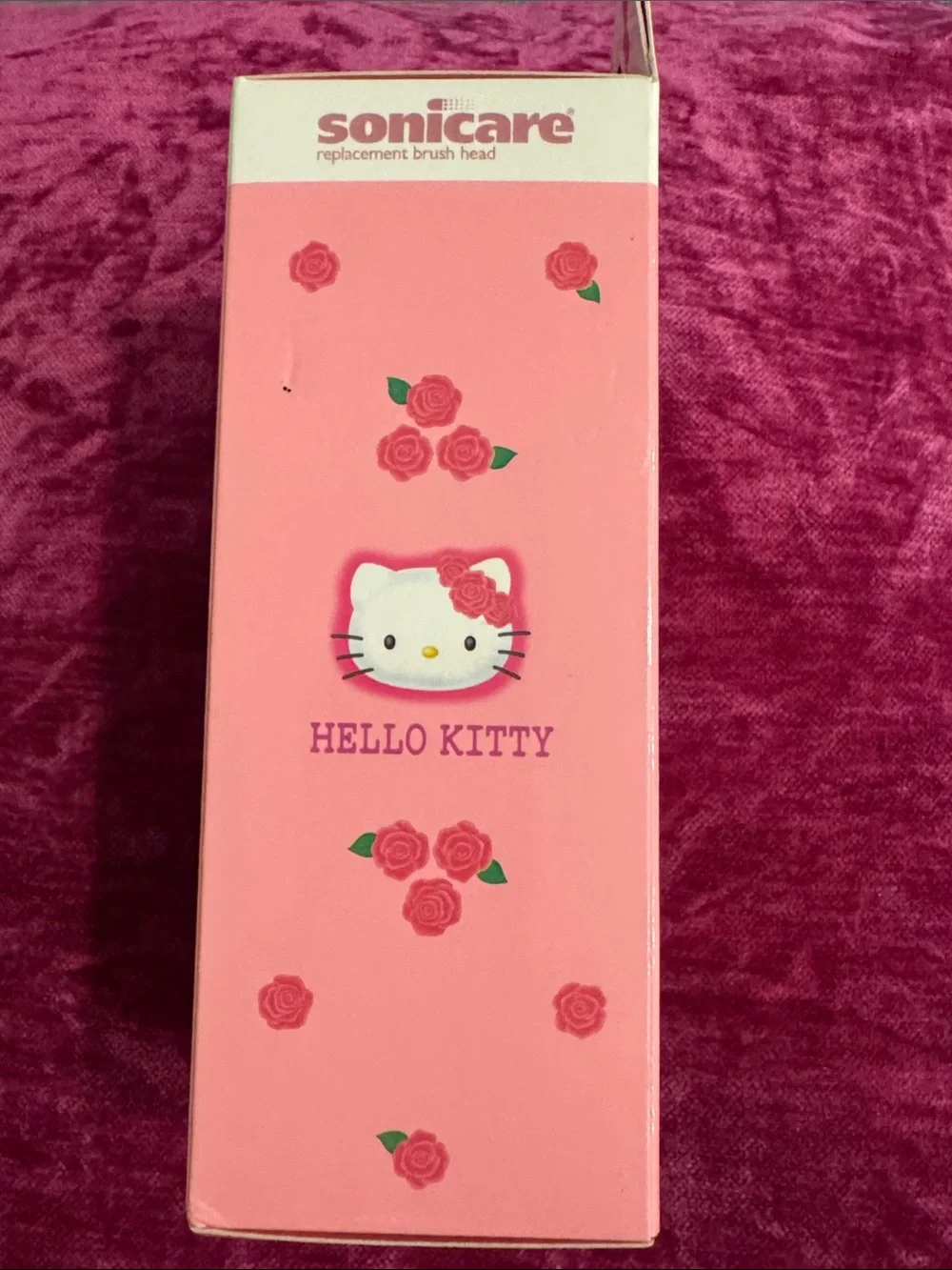 Vintage Y2K 2001 Sonicare Hello Kitty Replacement Brush Head - Pink & White